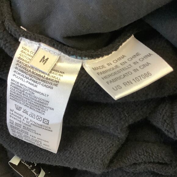 Paul Smith Mens Medium Black PS Happy Cotton Jogger Sweatpants Athleisure K20-7 - Picture 10 of 11